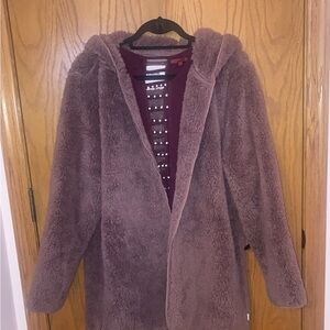 Victoria’s Secret PINK Hooded Sherpa Cardigan